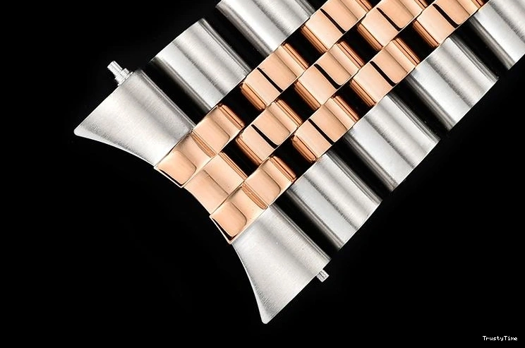 1001 Efficient ROLACC030 – 904L RG SS Jubilee Bracelet for Datejust 36mm 850